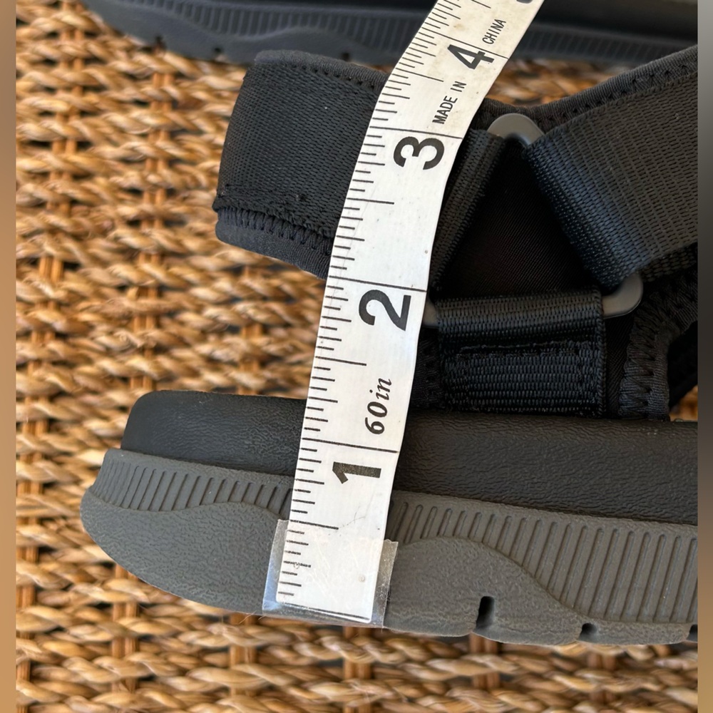 Clarks Cloudsteppers Balta Reef Men’s Sport Sandals Canvas Black Size 10M - Picture 13 of 13